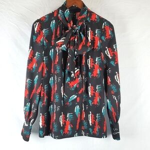 W118 by Walter‎ Baker Tie Neck Blouse
